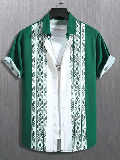 Summer Hawaiian Floral Shirt