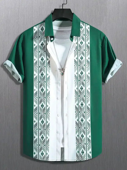 Summer Hawaiian Floral Shirt