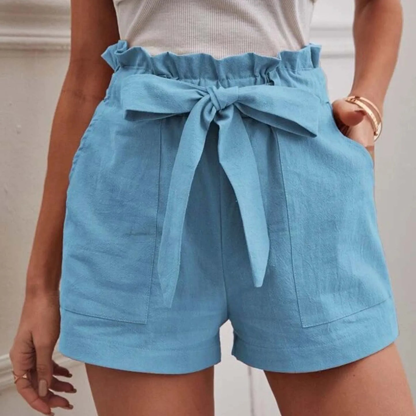 Dressy Cotton Summer Shorts