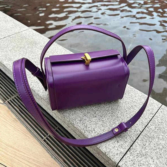 Personalized Purple Square Bag