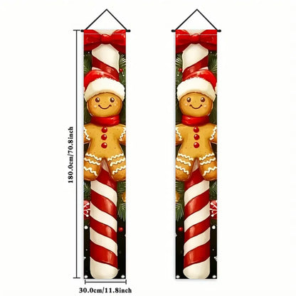 Christmas Santa Door Banner