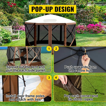 Pop-up Camping Gazebo Tent