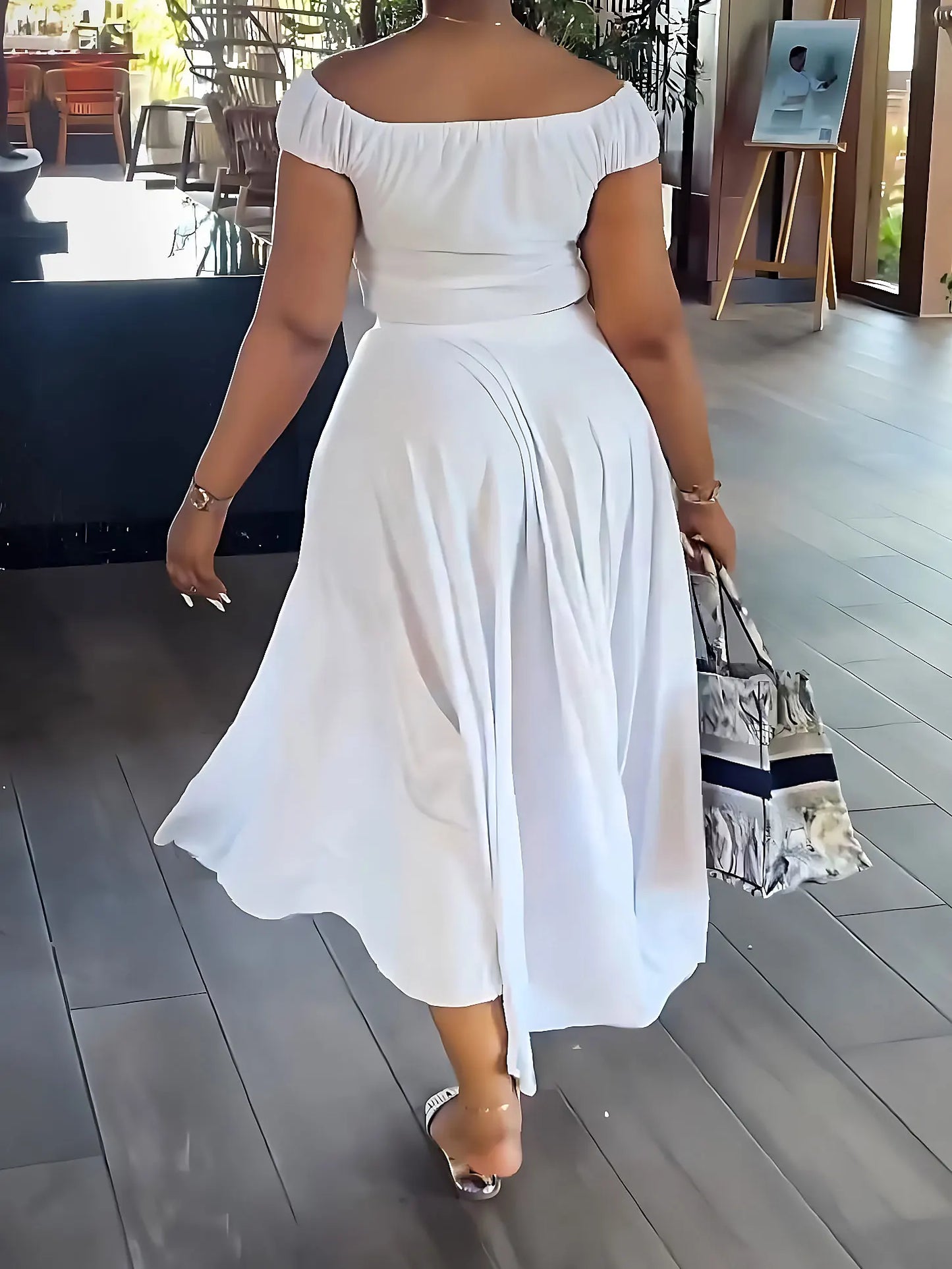 Elegant Two-Piece Summer Set