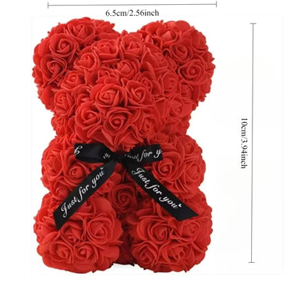 Eternal Rose Teddy Bear
