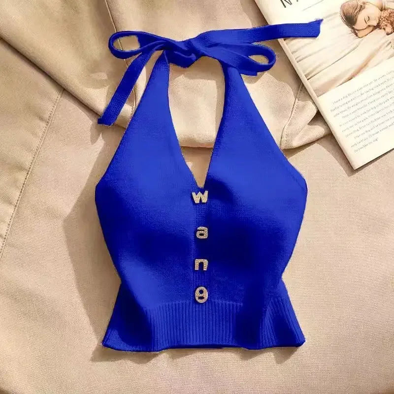 Chic Ribbed Crop Tank