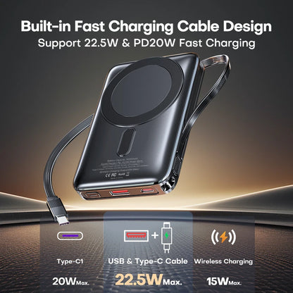 🔋 TUODES Magnetic Power Bank