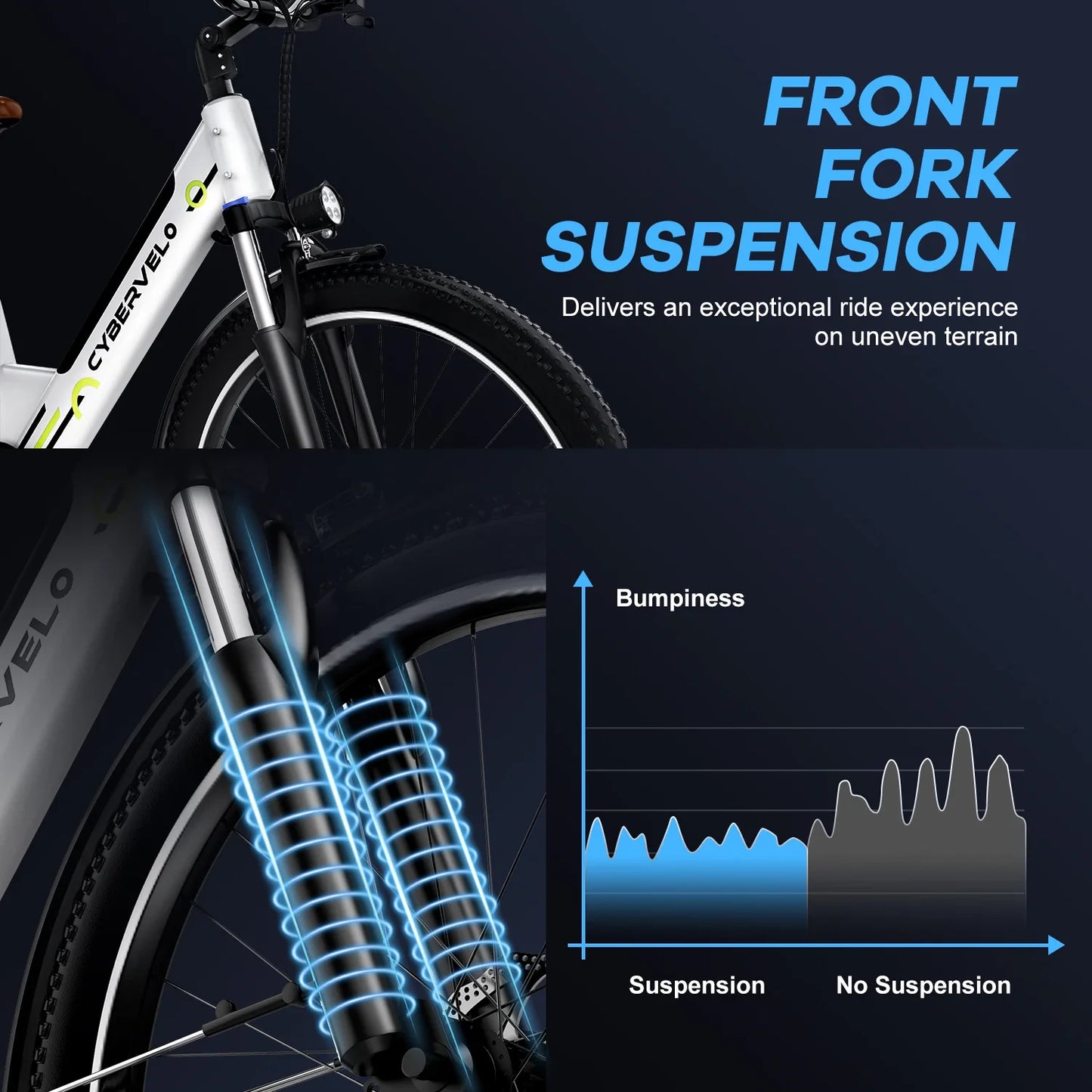 1000W Peak 26" Electric Bike for Adults