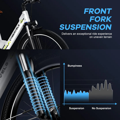 1000W Peak 26" Electric Bike for Adults