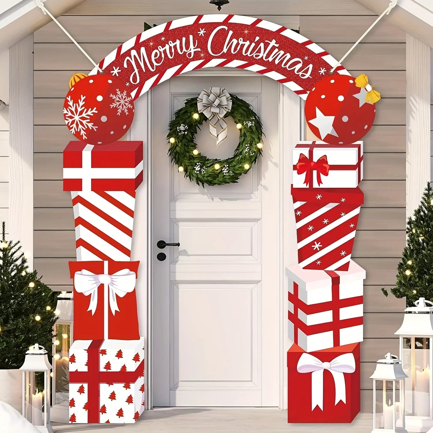 Merry Christmas Door Banner