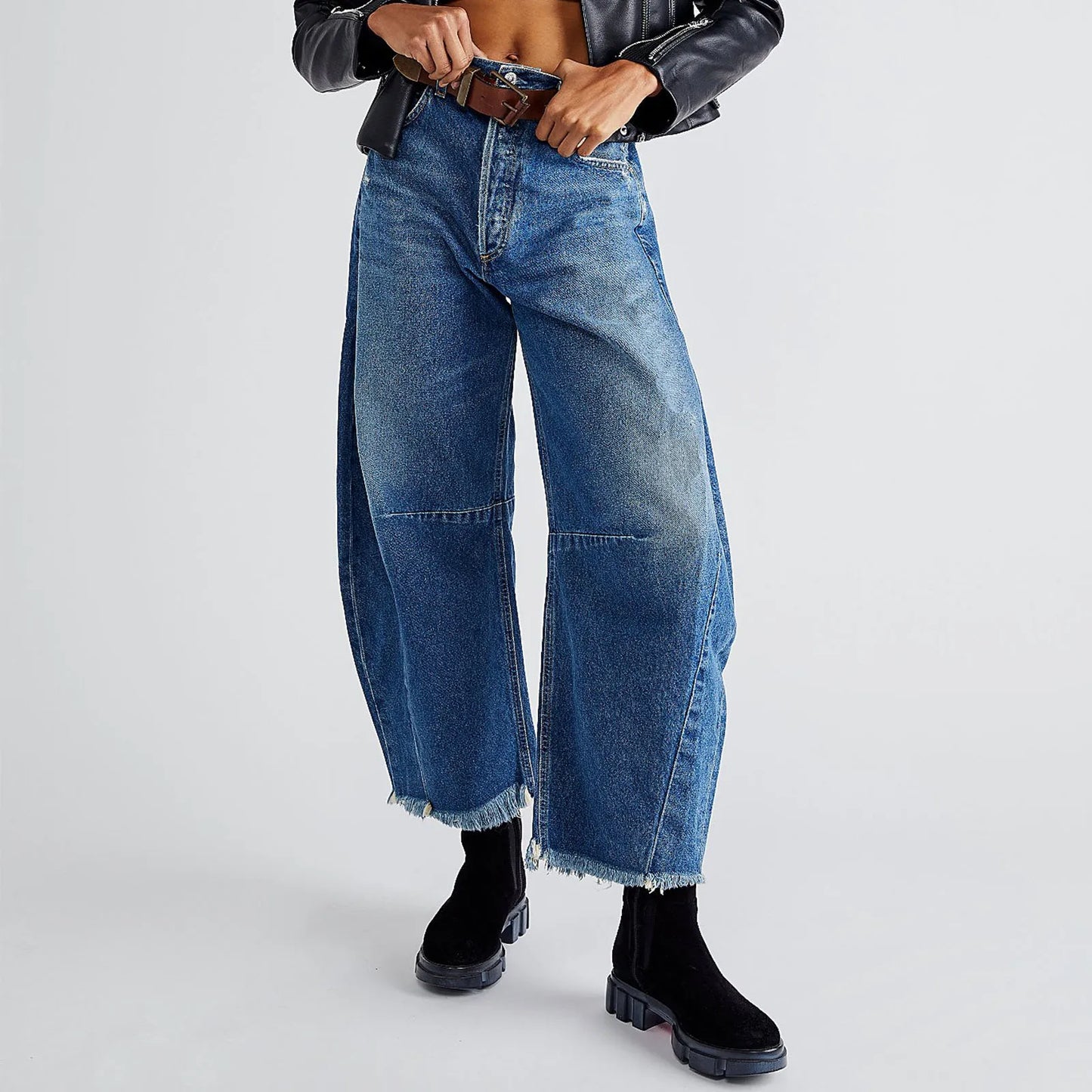 Casual Baggy Denim Pants