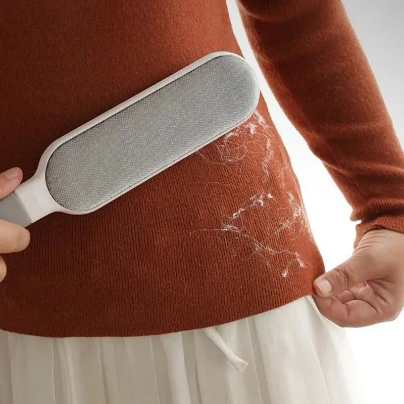 Double-sided pet hair remover