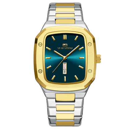 Men’s Square Quartz Wristwatch