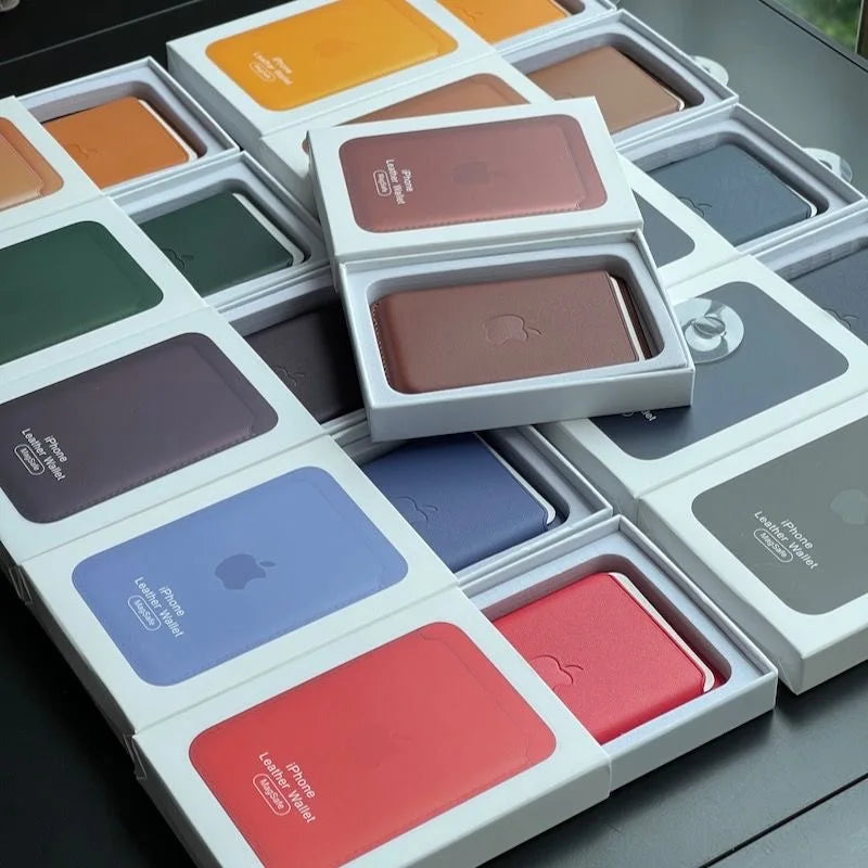 Genuine Leather | Secure Card Storage | MagSafe Compatible