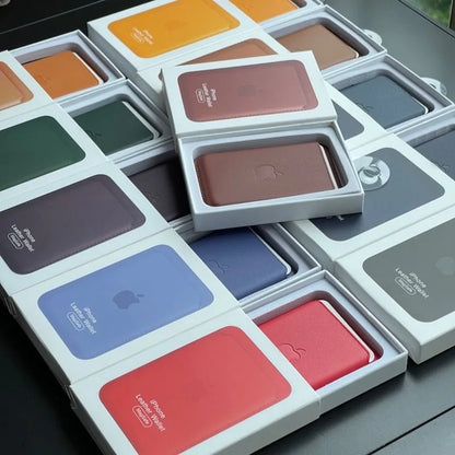 Genuine Leather | Secure Card Storage | MagSafe Compatible