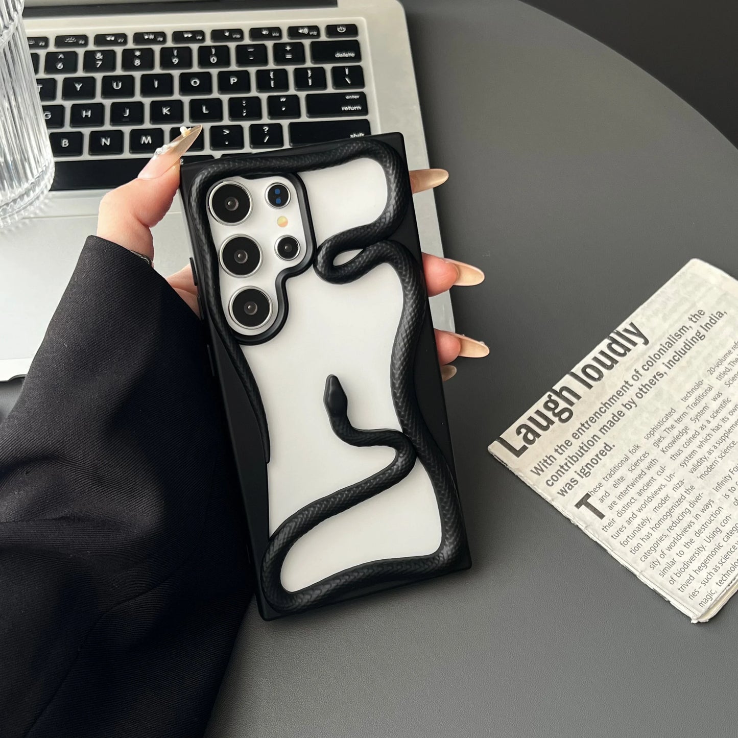 3D Snake Samsung Case