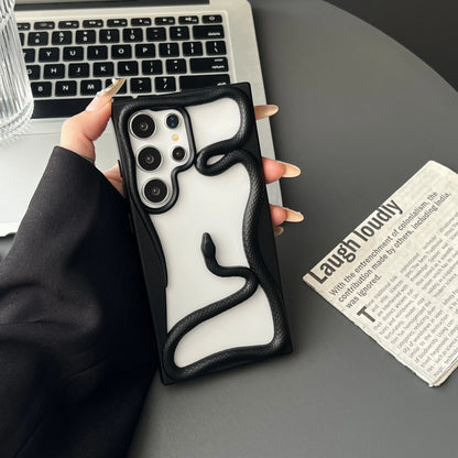 3D Snake Samsung Case