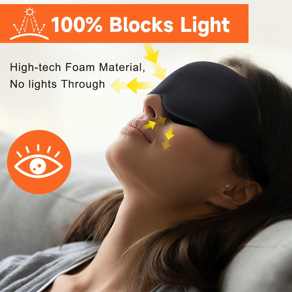 3D Sleep Mask for Eyes Travel Aid