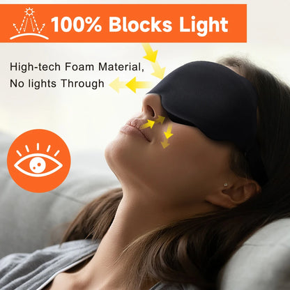 3D Sleep Mask for Eyes Travel Aid