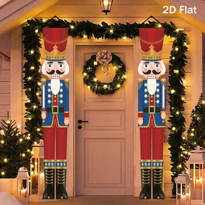 Christmas Nutcracker Door Banner