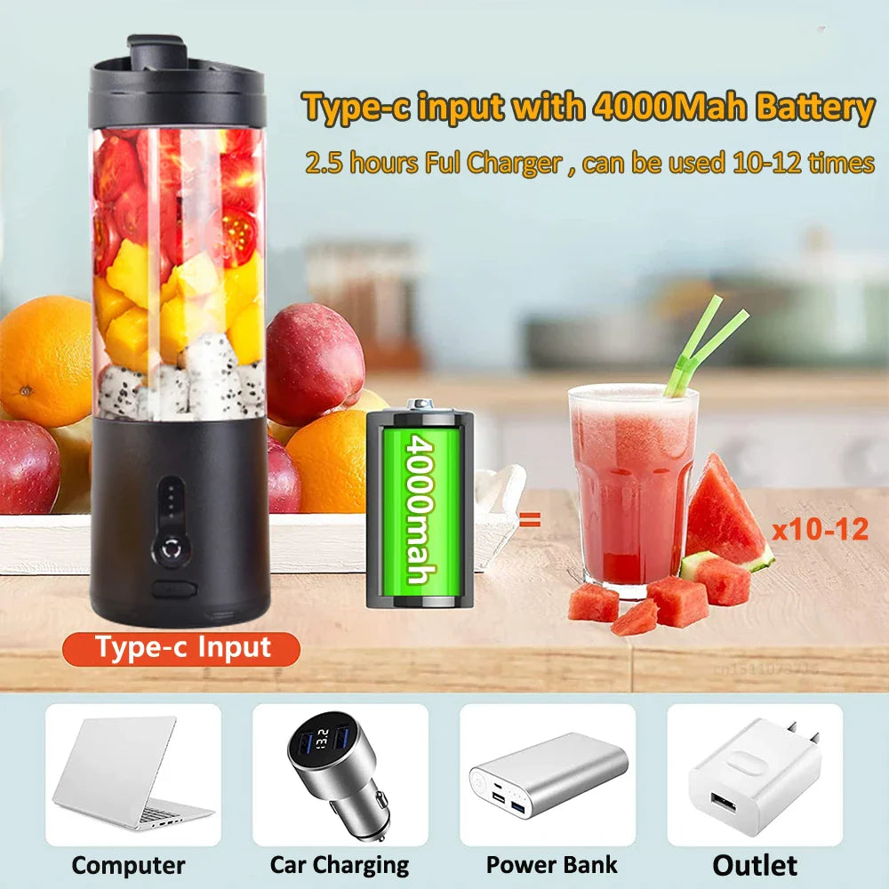 Rechargeable Smoothie Maker Blender
