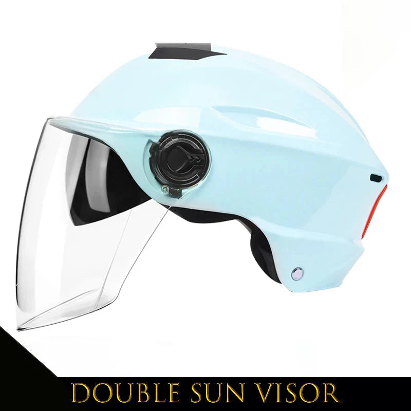 Unisex Half Face Motorcycle Helmet