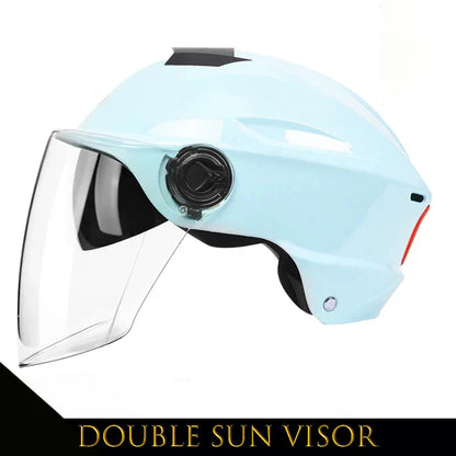 Unisex Half Face Motorcycle Helmet