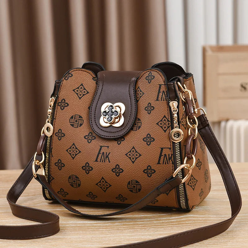 Luxury Monogram Shoulder Bag