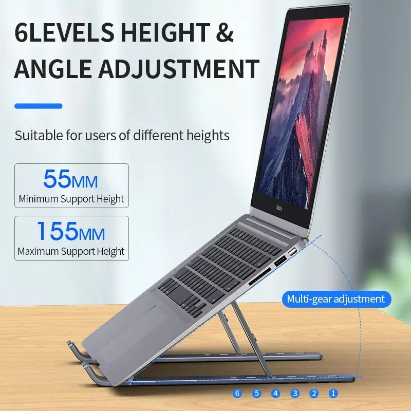 Foldable Aluminum Laptop Stand