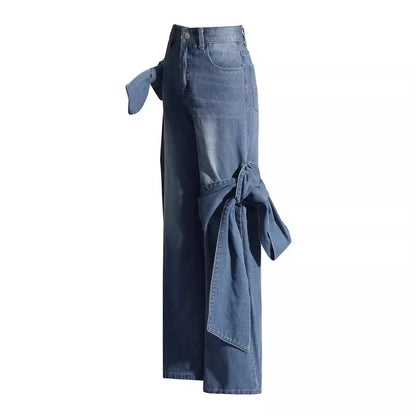 Women’s Bow Denim Pants