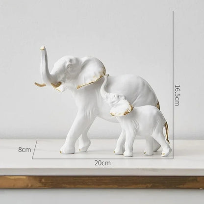Modern Resin Elephant Statue