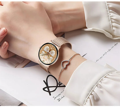 V89 AMOLED Smartwatch for Women – Slim, Stylish & Bluetooth Calling