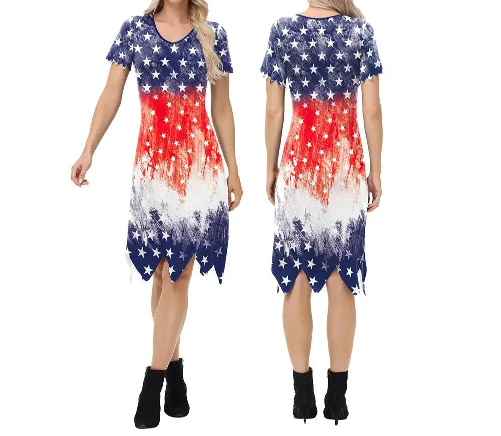 American Flag Party Outfit