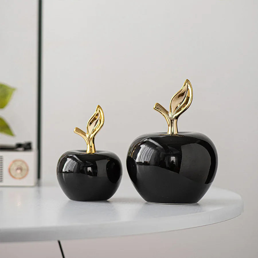 Apple Ornament Desk Statue
