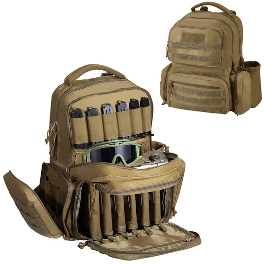 Tactical Pistol Range Backpack