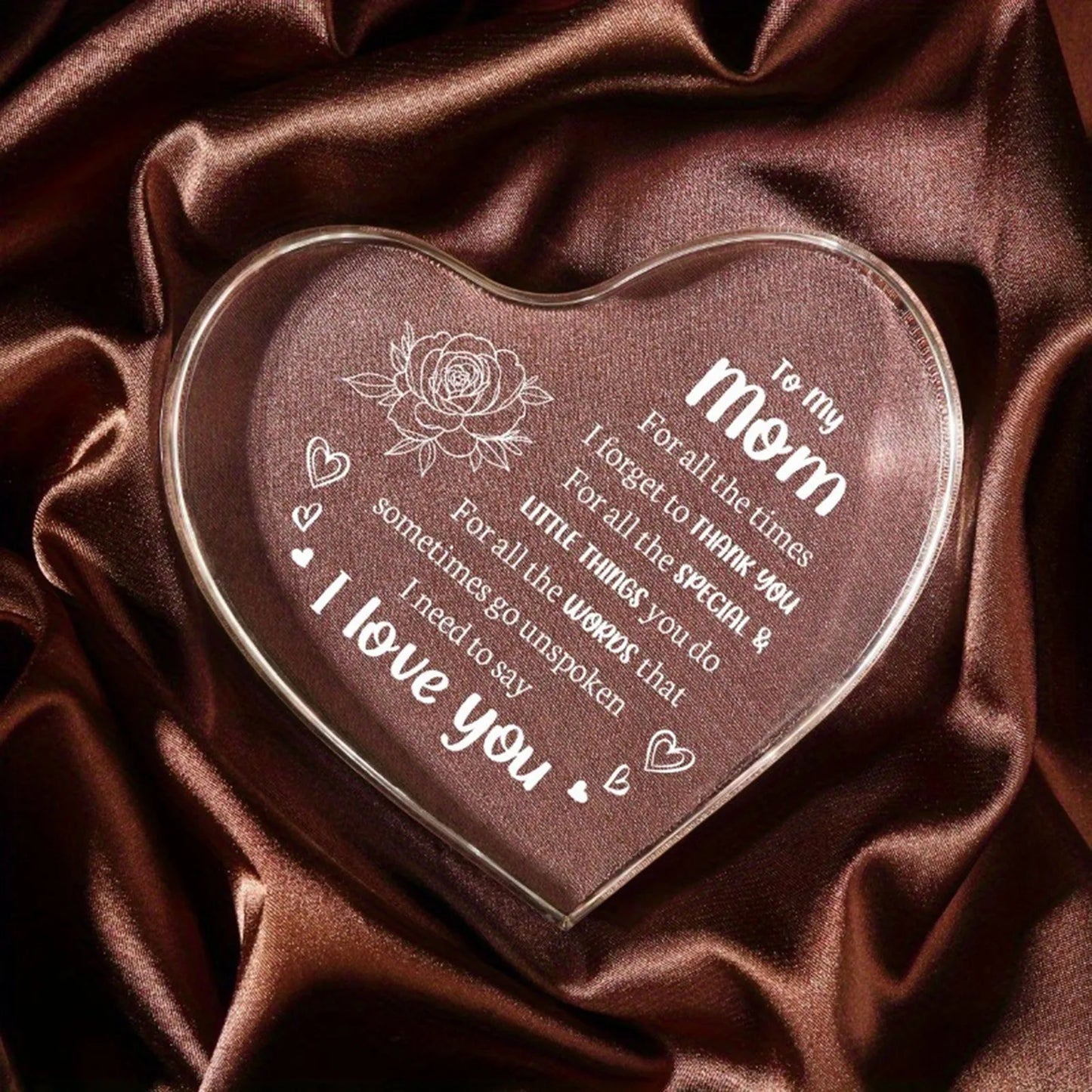Mother’s Day Heart Plaque
