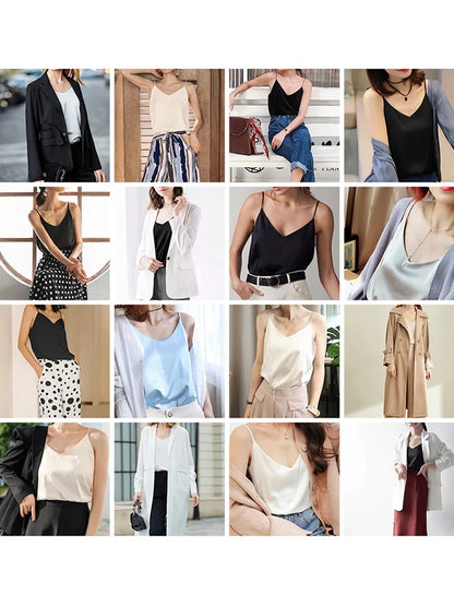 Halter V-Neck Tank Top