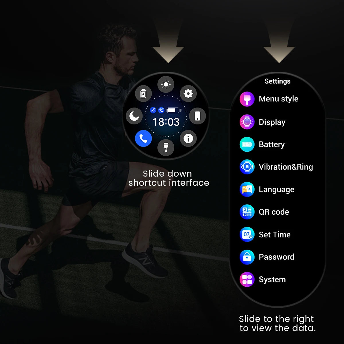For iPhone & Android | 170+ Sports Modes | Long Battery Life