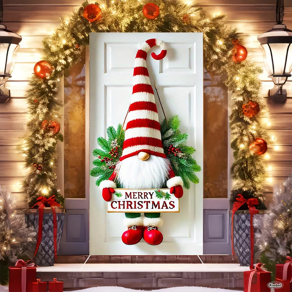 Festive Gnome Door Banner