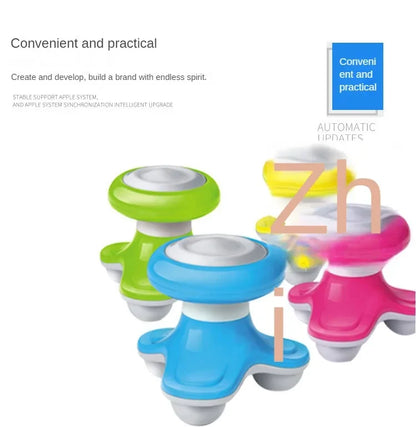 USB Mini Triangle Neck Massager Device