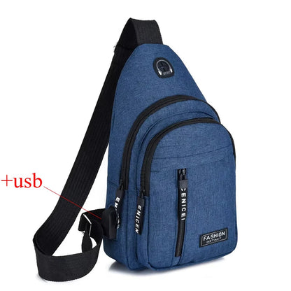 Multifunctional Men's Chest Bag