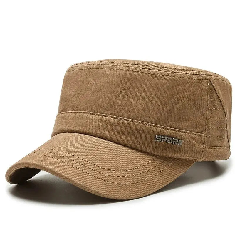 Men’s Casual Military Flat Cap