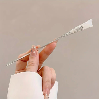 Floral Design Hair Stick