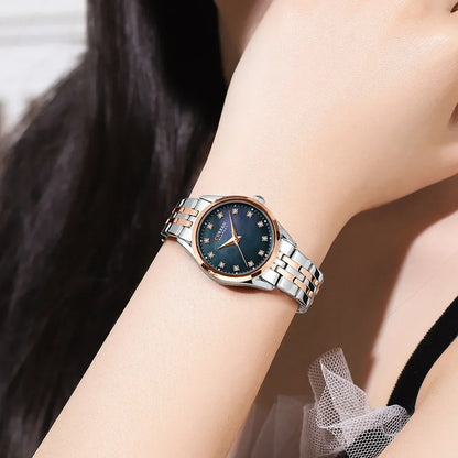 Elegant Stainless Steel Women’s Watch