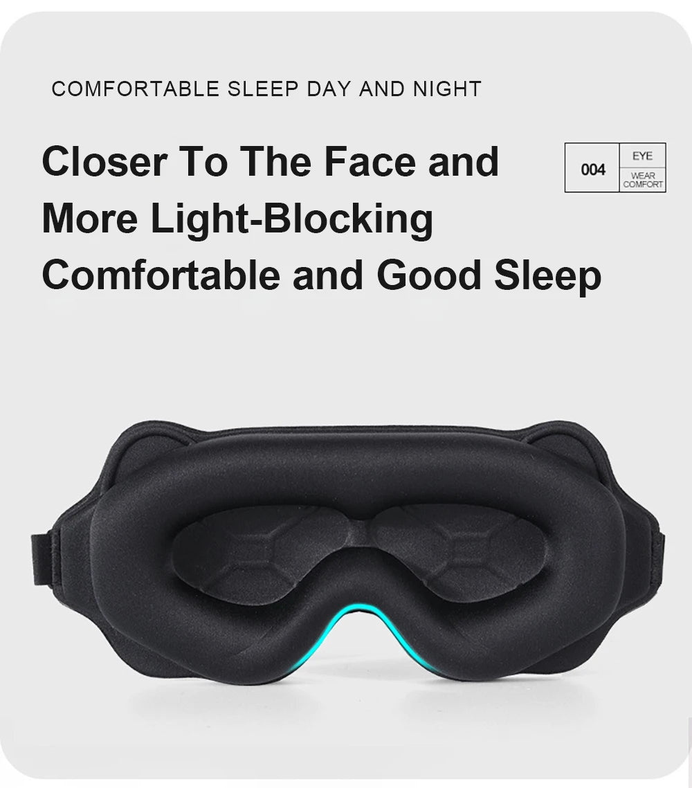 3D Sleep Mask for Eyes Travel Aid