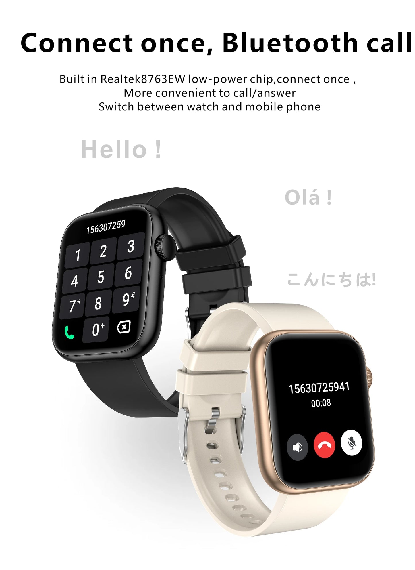 LIGE 2025 Smartwatch – Wireless Charging, Bluetooth Call, Fitness Tracker