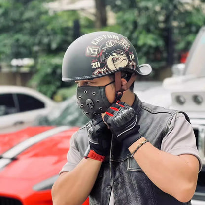 Unisex Retro Riding Helmet