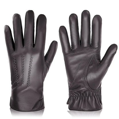 Sheepskin Leather Winter Gloves