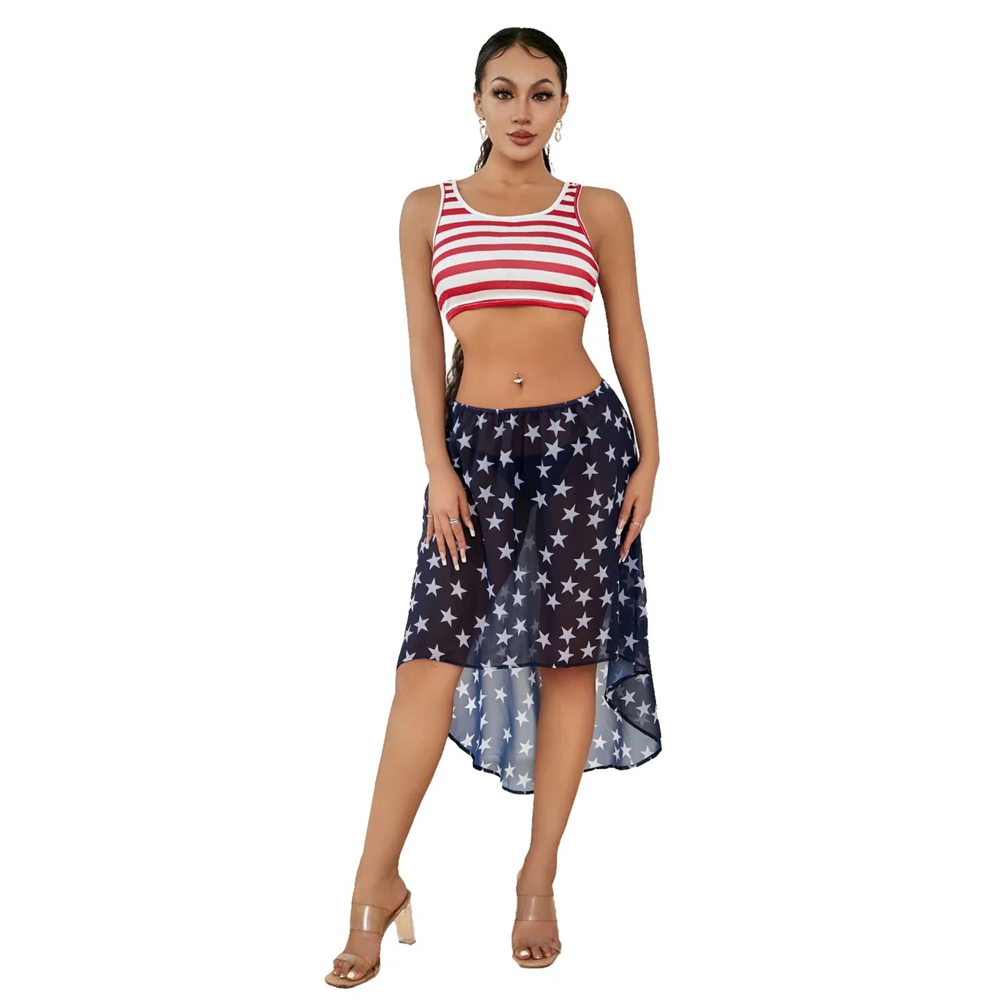 Independence Day Skirt Outfit