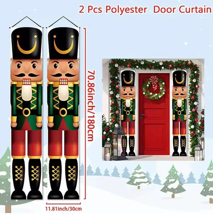 Christmas Hanging Door Banner