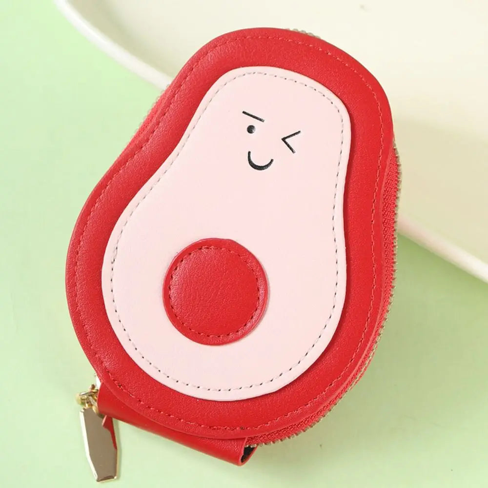 Cute PU Avocado Wallet